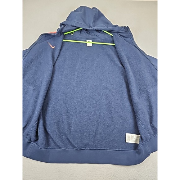 Nike‎ Arizona Wildcats Full Zip Hoodie Men's XXL Blue U Of A NCAA 68096 - Picture 6 of 9